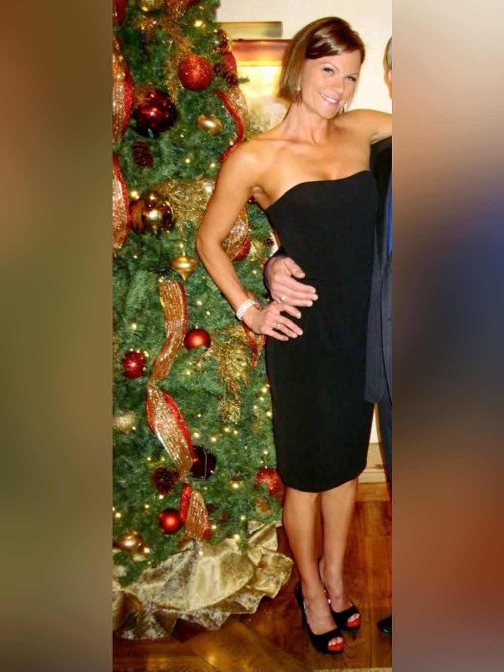 Banana Republic Strapless Black Cocktail Dress